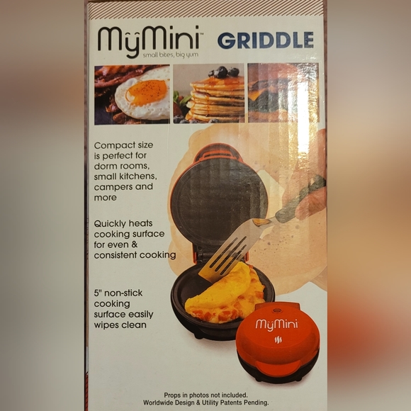 NIB MyMini Griddle - Picture 3 of 5
